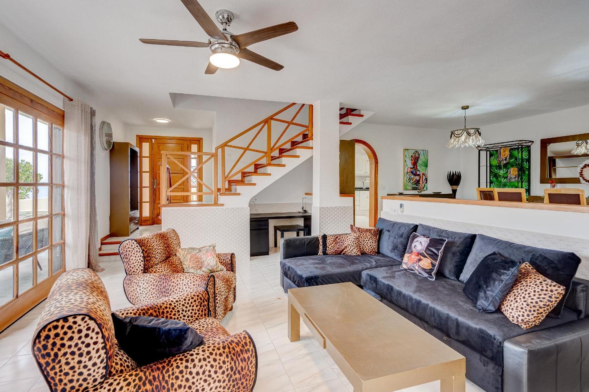 Villa Natali ,Luxury 3-Levels Large Villa On Tenerife, Ocean View, Private Poo L& Barbecue Area Costa Adeje  ภายนอก รูปภาพ