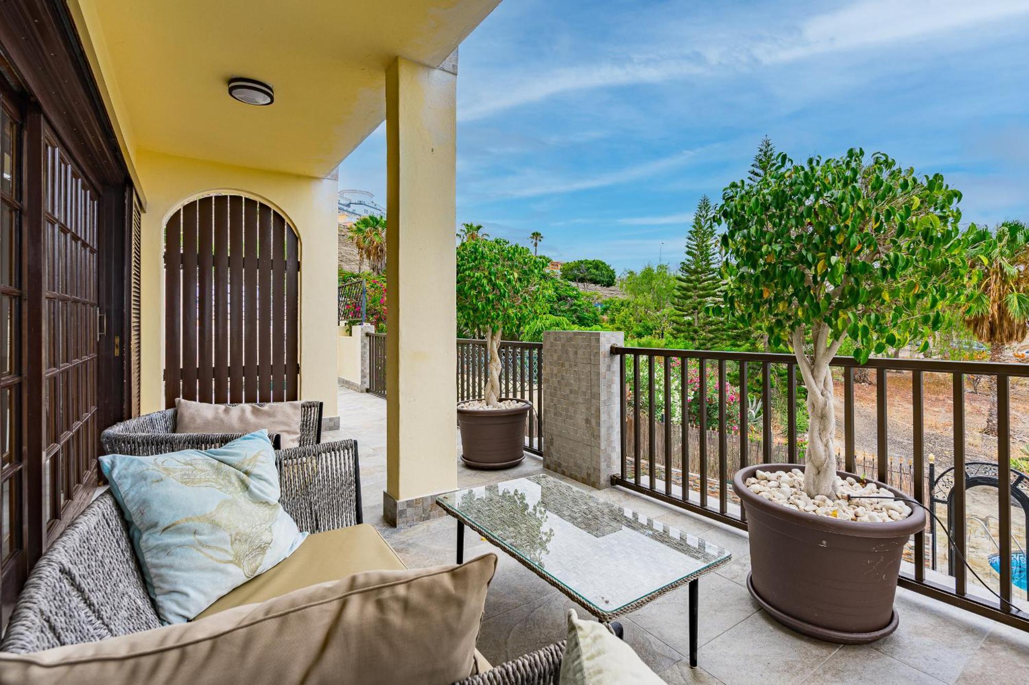 Villa Natali ,Luxury 3-Levels Large Villa On Tenerife, Ocean View, Private Poo L& Barbecue Area Costa Adeje  ภายนอก รูปภาพ